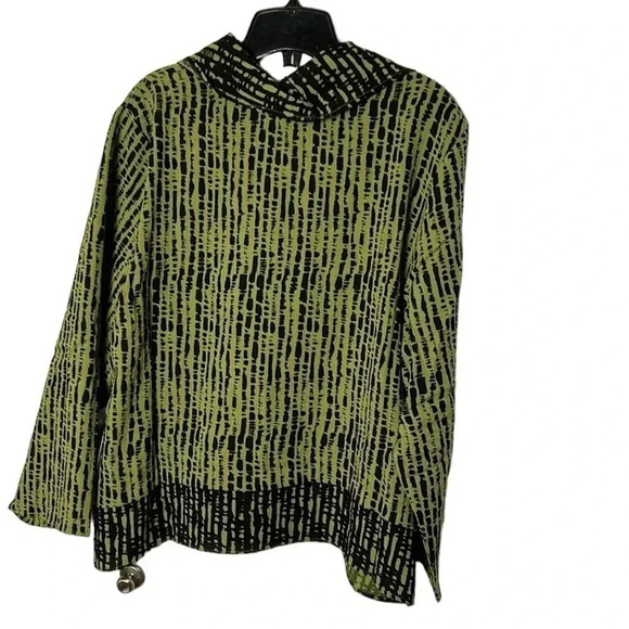 Habitat NEW! Flare,oversized top,PTP 22” sz medium , also have sm Green pullover - Picture 4 of 13